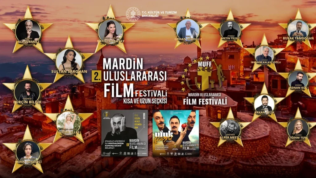 Mardin Kültür Yolu Festivali’nde Sinema Coşkusu: Telkari Ödülleri Sahiplerini Buldu